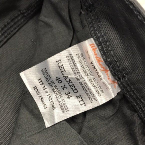 Weatherproof Vintage Men's Relaxed Fit Trevorland Flex Utility Stretch Pant - Picture 6 of 6